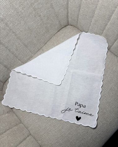 Mouchoir personnalisé papa