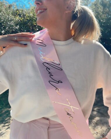 Écharpe personnalisée team d’honneur