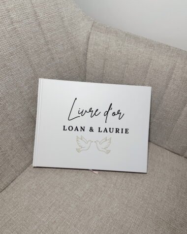 Livre d’or personnalisé